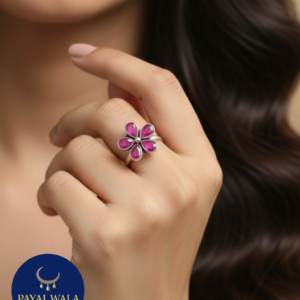 Adjustable Flower Ring