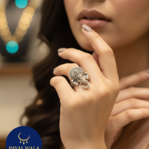 Adjustable Ganesha Ring